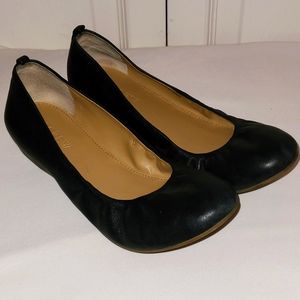J. Crew Ballet Flats, Slipons, Leather, Sz. 6.5